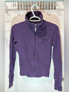 Smart Set Purple Logo Full-Zip Jacket